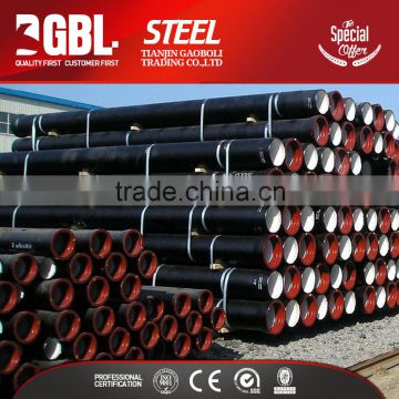 Good manufacturers k9 ductile iron 150mm diameter pipe