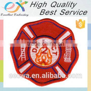 high quality merrowed logo embroidery insignia