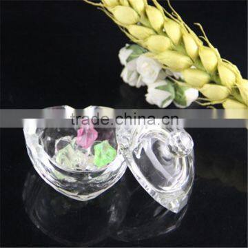 high quality noble crystal jewellery box for bussiness ,wedding gift