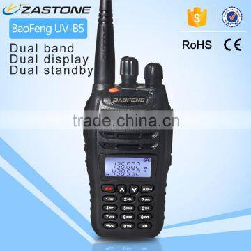 Commercial Walkie Talkie Strong Power Baofeng UV-B5 Dual Band 136-174MHz & 400-470MHz Two Way Radio Ham Radio