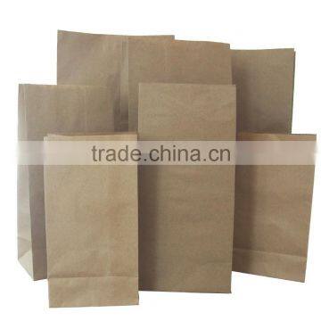 Natural kraft paper hand custom wholesale gift bags