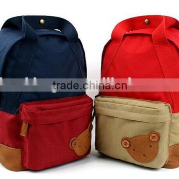 school bag/kids school bag/cute bear school bag