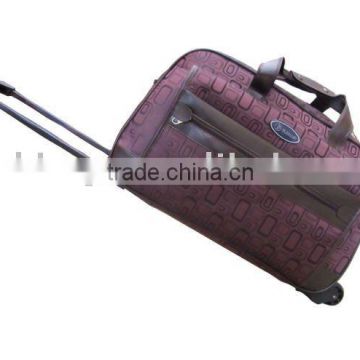 Polyester trolley travel bag