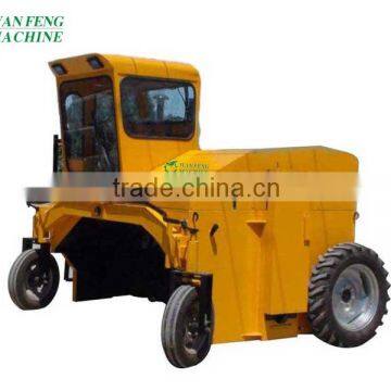 wanfeng wheels professional chicken manure compost turning machine