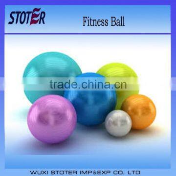 wholesale anti burst gym ball with various color and size and cutomized logo