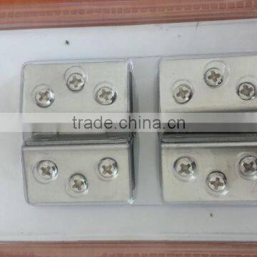 HJ-068 Best Price 10cm Square Stainless Steel Double Hinge China Supplier Glass Hinge photo-5