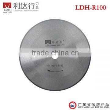 Circular Shape 80/100/110 Diameter Fabric Cutting Round Cutter Blade Knife
