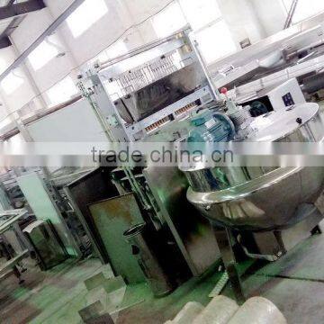 Factory price of hard candy depositing line,toffee candy continuous depositing line