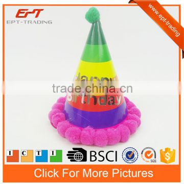 Kids christmas papper party toy hat for wholesale