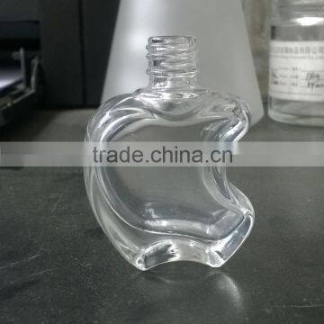 14ml apple shape perfume/nail polish glass bottle