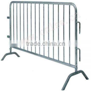 Heavy Duty Steel Tubular Hot Dipped Galvanized Mobile Security Barriers