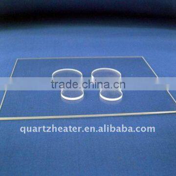 round optical quartz glass disc,clear fused silica quartz glass plate, transparent thin quartz glass plate, thick glass disc