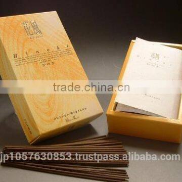 Nippon Kodo Incense, Ka-fuh Series, Hinoki Cypress, Economical Bulk Pack, Less Smoke Type, approx. 450 sticks