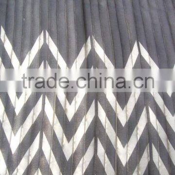 Printed Fabric Bronzed for Dresses Black and White Short Dresses Elegant Dresses Fabric for Maxi Dress or Lady Skirt photo-1