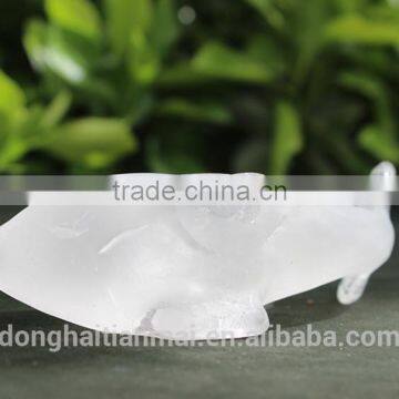 Wholesale Cute Crystal Dolphin as Decotive/rock Pure Crystal Dolphin for Wholesale