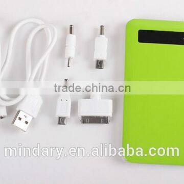 4000mAh high capacity ultra-slim polymer lithium power bank with LED power indicator charger