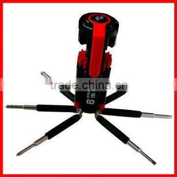 8 in 1 Lighted Multi-Use Screwdriver