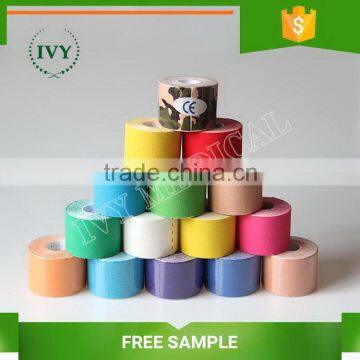 Fashionable promotional quality waterproof precut muscle tape