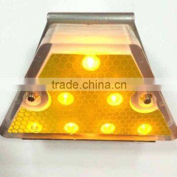 Solar LED reflective delineator , guardrail delineator