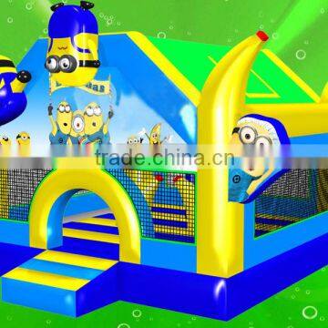 New PVC Inflatable Minions bouncer house for sale