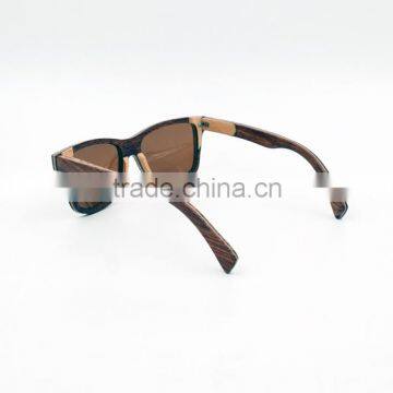 Unisex Layered Natural Wood Sunglasses Fashion Design photo-3