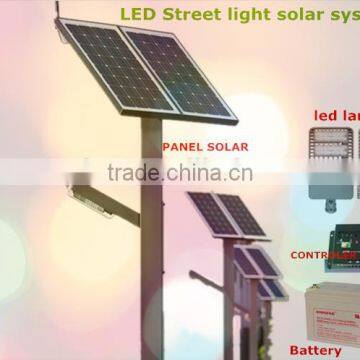 2015 new design 12v 24v 40w 50w 60w solar panel led street light with CE ROHS approval