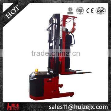 Standing Battery Electric High Level Order Picker Forklift Trucks