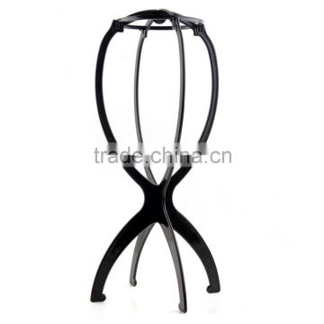 Folding Plastic Stable Durable Wig Hair Hat Cap Holder Stand Display Tool