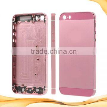 pink metal housing for iphone 5s housing