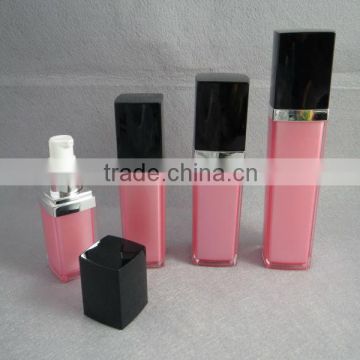 acrylic square cosmetic lotion bottles