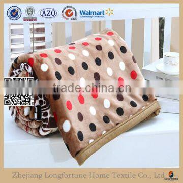 100% polyester wholesale thermal protection container home china supplier horse print fleece blanket