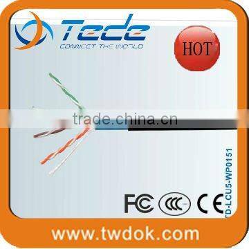 TEDE cat5e UTP water-proof lan cable