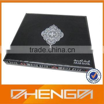 High quality customized Fine PU Leather Box for VIP Gifts