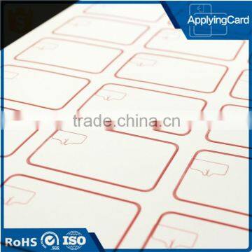 2016 new technology rfid smart card inlay/sheet from Guangdong factory