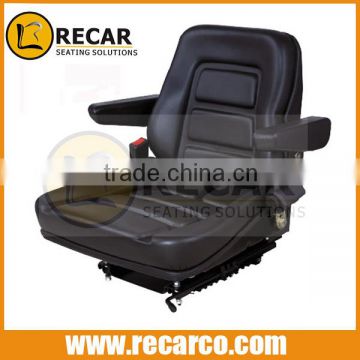 Forklift seat RB1-2/Grammer black vinyl material handling forklift seats