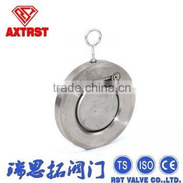 API SS316 Spring Loaded Wafer Check Valve