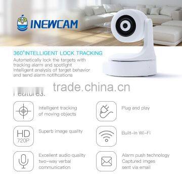 HOT !!! HD 720P ir Ptz Mini Smart Robot Wifi ir ip Camera