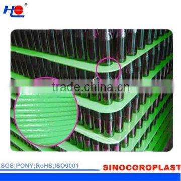 Recycled acidproof PP and PE layer pad
