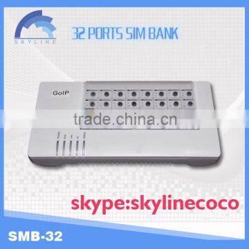 SIM Bank With 32-Port Sim Server For GSM VoIP Gateway Goip Sim Bank