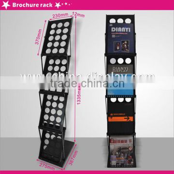 Brochure holder catalogue stand magazine display rack