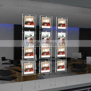 2016 Art Exhibition Advertising Product Slim Led Panel Frameless Display Light Box photo-4