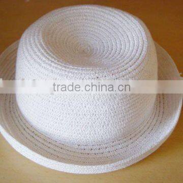 Summer paper braid-made hat