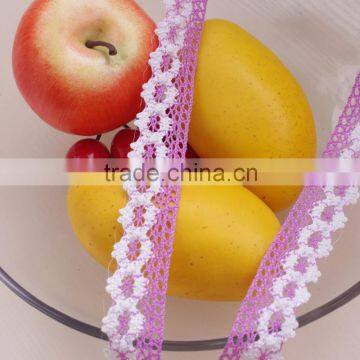 High Quality Cheap Customized Indian George Fabric Lace trimming c250105