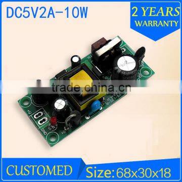 UL 5vdc Power Supply 2000mA Power Supply for Led Strip Light