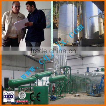 Decolorization and Desulphuration Regeneration Small Scale Waste Oil Recycling&Distillation to Diesel Plant