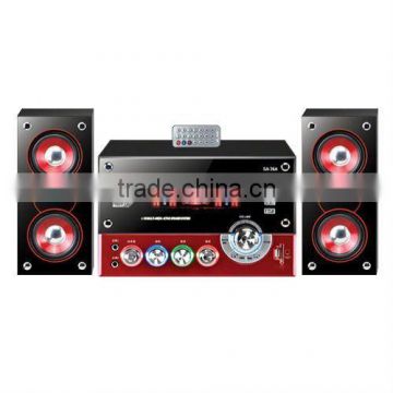 2.1 speaker with usb,sd and remote