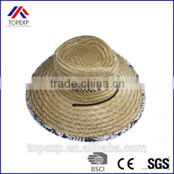 Traditional Straw Hat Summer Large Brim Straw Hat photo-2