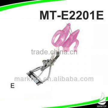 Hot Pink Plastic Handle Eyelash Curlers