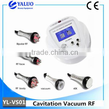 Cavitation RF and Vacuum Beauty equipment for weight loss