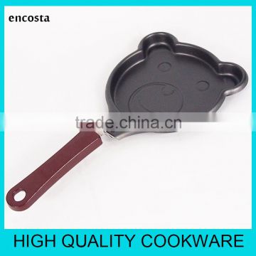 Bear Shaped Carbon Steel Mini Non-Stick Frying Pan Kitchenware